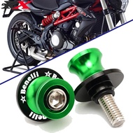 6MM Motorcycle Swingarm Spools Slider Screws Stand Motor  Accessories For Benelli Trk 502X 502 251 302 Trk502 BJ 500 BN 600i TNT 125 300 600