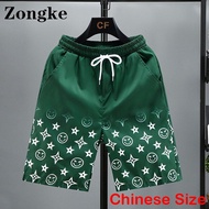 Zongke Celana Pendek Latihan Desainer Paian Musim Panas Mewah Pria Untuk Celana Pendek Pria Streetwear 2023 Ukuran Cina 5XL Produk Baru