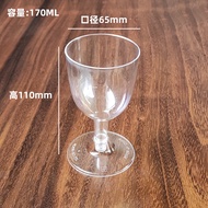 Short Footed Mousse Cupcake Cup Dumpling Cup Hard Plastic Wood Sawdust Cup Melon Cup Disposable Tran