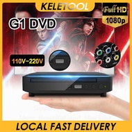 DVD Media Player 1080P Pemutar DVD CD HD VCD USB 110V-240V Multimedia Digital Dukungan Digital Karao