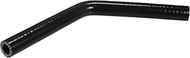 QUARKZMAN Car Coupling Silicone Hose Universal 13 mm 0.51 Inch Inner Diameter 45 Degrees Black
