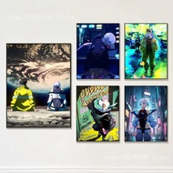 E-Edgerunners Cyberpunk Canvas Poster Printing Wall Art Living Room Bar Restaurant Home Decor 83KD