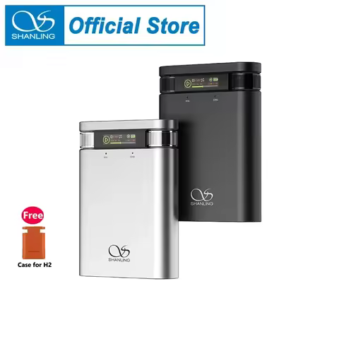 SHANLING H2 Portable USB DAC AMP Hi-Res Audio Bluetooth Headphone Amplifier CS43198 chip LDAC PCM384