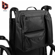 [Blesiya] Wheelchair Backpack Bag Wheelchair Pouch Bag for Elderly Wheelchair Users