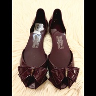 Ferragamo Barbados 果凍蝴蝶結平底鞋🎀