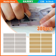 300pcs Scratch Off Sticker Creative Square Scratch Off Cards DIY Scratch Card Tag For Raffle Ticket