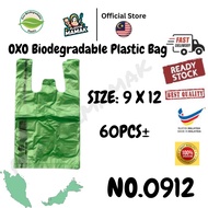 【Plastikmamak】Oxo Biodegradable Plastic Bag 9"x11"/ 9"X12" oxo 10 Plastik bag