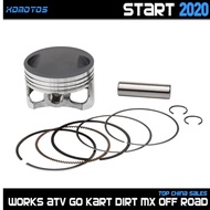 Motorcycle 60mm Piston Ring 13mm Pin Kit For YinXiang YX 150 160 CC Horizontal Engine Dirt Pit Bike 