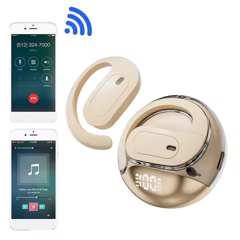AI Translator Earbuds 144 Languages Translation Earphones Bluetooth-Compatible 5.4 Smart Translate H