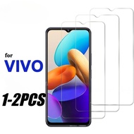 1-2Pcs Tempered Glass Film For vivo Y11 Y11s Y12 Y12a Y12i Y12s Y15 Y15a Y15s Y16 Y17 Y17s 2019 2021