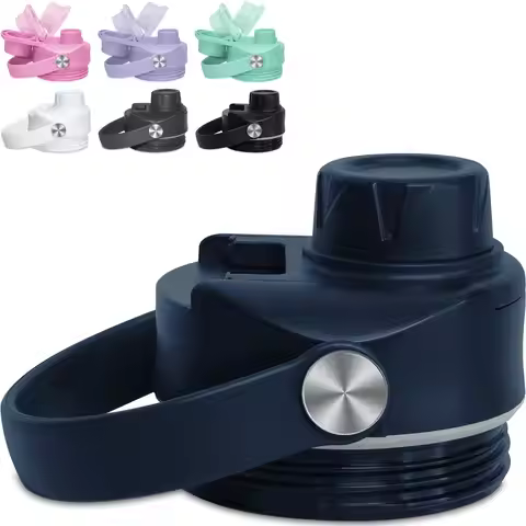 Spout Lid for YETI Rambler Bottle, BPA Free, Ideal Chug Cap for YETI, Fits 18 26 36 64 oz Bottles Ea