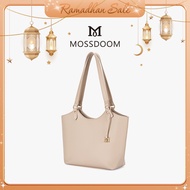 MOSSDOOM Lona Bag Women Bag Commuter Shoulder Bag Tote Bag With Zipper Fit For 14 Inch Notebook