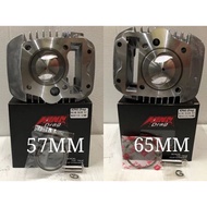 WAVE125 BLOCK 57MM 65MM RACING KING DRAG THAILAND ESPADA SHARK LEO HHM RED LEO