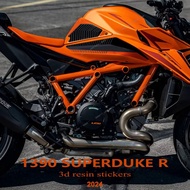 LS NEW Motorcycle Accessories for 1390 Super Duke R 2024 3D Epoxy Resin Sticker Protection Kit