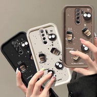 casing redmi 9 case poco m2 case  3D coffee cup phone case