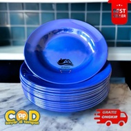 [RP] 9-Piece Semi-Melamine Plate / Semi-Melamine Plate / Dinner Plate / Plastic Plate / 9-Size Plate