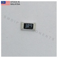10PCS Taiwan-Grade 3.9R ±5%, 0603 SMD Resistor (3R9)