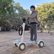 Scooter E7-1 Four-Wheel Golf Electric Scooter Dual-Wheel Drive Folding Small Portable Outdoor Touris