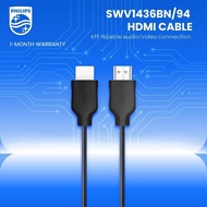 Philips SWV1436BN 6FT HDMI Cable Reliable A/V Nickel Plated Copper Durable SWV1436BN/94 itw