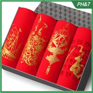 [four Pieces] Men's Underwear Men Boxer Pants Mid Waist Angle Pants Boxer Pants