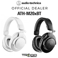 Audio-Technica ATH-M20xBT Wireless Bluetooth Over-the-Ear Headphone with Microphone