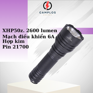 Mantaray M45 XHP50.2 Đèn pin siêu sáng cầm tay vỏ hợp kim nhôm chiếu xa tỏa cân bằng tầm xa 300m pin