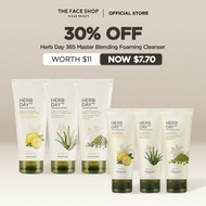 THEFACESHOP Herb Day 365 Master Blending Foaming Cleanser 170ml/100ml