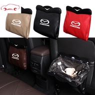 Leather Garbage Storage Bag Accessories For Mazda Cx5 Mazda 3 2 6 5 Cx3 Rx8 Bt50 323 Cx8 Cx30 Rx7 626 Cx7 Nx5 Cx9