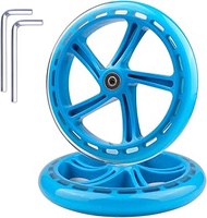 2-Pack 200mm Scooter Replacement Wheels 8-Inch Scooter Wheels for Razor A5 Lascoota Kid Youth Adult 