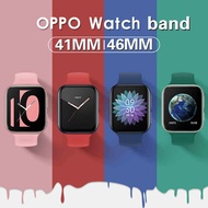 {Aishang watch industry}3ชิ้นเปลี่ยนสายนาฬิกาสำหรับ Oppo นาฬิกาสปอร์ตสมาร์ทสายนาฬิกาข้อมือ46มิลลิเมตร41มิลลิเมตรซิลิโคนสำหรับ Oppo สายนาฬิกาสร้อยข้อมือ