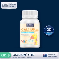 [คละ 5กระปุก 1000] NBL Calcium + VIT D แคลเซียมเหลว ผสมวิตามินดี 3 (30 แคปซูล)