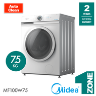 Midea 7.5KG Washer Front Load Washing Machine - Model: MF100W75