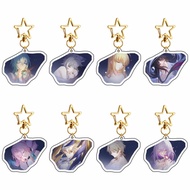 Game Honkai Star Rail Keychain Hysilens Faden Cipher Hyacine Anaxa Castorice Aventurine Pendant Car 