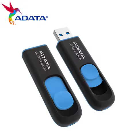 ADATA UV128 USB Flash Drive USB 3.2 Pen Drive 32GB 64GB 128GB 256GB Original U Disk pendrive for Com