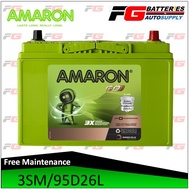 Amaron Go 3SM / 95D31L Maintenance Free Battery