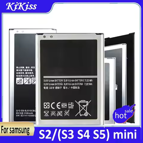 Battery For Samsung Galaxy S2 Gt I9100 I9300 I8160 S3 Mini S7562 S4 Mini I9505 B600be I9192 B500be S