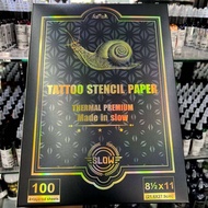 SLOW TATTOO STENCIL PAPER กระดาษลอกลายใช้กับเครื่องลอกลาย(ลอกมือได้)