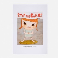 奈良美智 STOP THE BOMS 海報