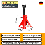 Heavy Duty 3 Ton Floor Jack Hydraulic Floor Jek Kereta Jet Car Vehicle Van 3Ton Jack Stand Mechanic 