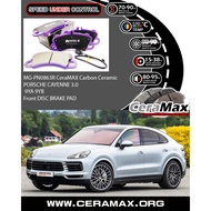 Ceramax Carbon MG-PN0863R PORSCHE CAYENNE 3.0 9Y0 9YA 9YB  front brake pad