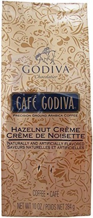 [GODIVA CHOCOLATIER] NA - Cafe Godiva Hazelnut Ground Arabica Coffee 10 Oz