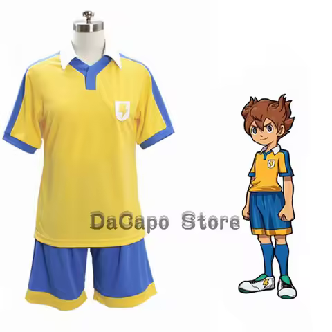 Inazuma 11 Eleven GO Matsukaze Tenma Cosplay Sportswear Game Anime Uniform Outfit Halloween Clothes 