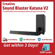[🎶SG] CREATIVE SOUND BLASTER KATANA V2 - 2.1 RGB Soundbar Speakers
