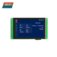 【Sleek】 Dwin 5.0 Inch Ips 800x480 Capacitive Lcd Display Module Hmi Tft Ttl/rs232 Uart Commercial Gr