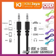 [KIKI] AUX Audio Cable - 3.5mm Jack - 1 Meter Length 1m Jack 100 cm 100cm for HP Handphone Android S