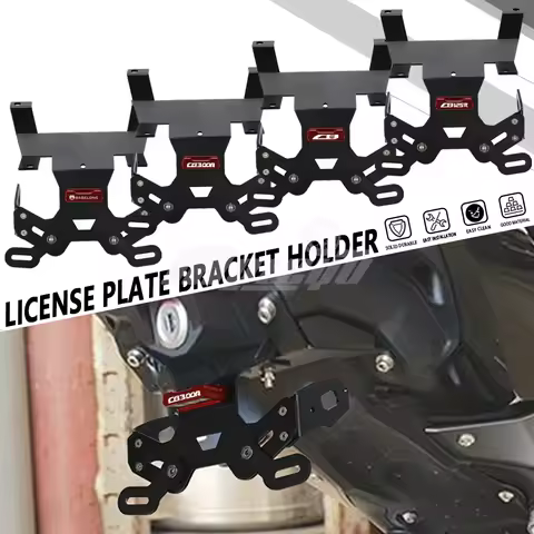 License Plate Relocation Bracket For Honda CB 125R 300R CB125 CB300 R CB125R CB300R 2018 2019 2020 2