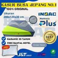 [200x120x30] Kasur Busa INOAC Mattress Plus Ukuran NO. 4 Tebal 30 cm Garansi 20 Tahun Tahan Lama - Raja Inoac