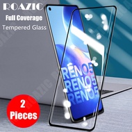 ROAZIC Miếng Dán Bảo Vệ Màn Hình Cho OPPO Reno5 [2 Cái] Kính Cường Lực Trong Suốt Độ Cứng 9H Miếng D