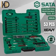 SATA Telecom Electrical Mechanical Tool Set 53 Pcs / Mechanical Tool Set Complete Set / Multimeter S