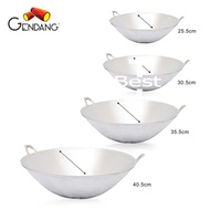 Gendang 25.5cm 30.5cm 35.5cm 40.5cm POL10 POL12 POL14 POL 16 Combo Set Aluminium Polished Classic Wo
